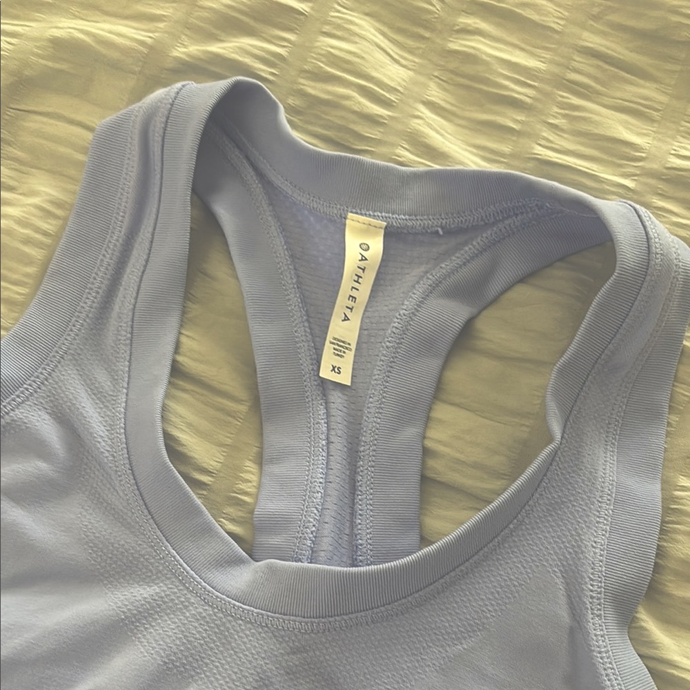 Athleta Women's Blue Racerback Tank